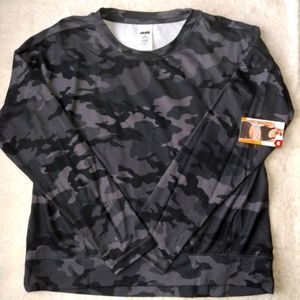 Avia Long Sleeve Drop Shoulder Tee Medium